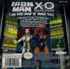 Iron Man X-O Manowar in Heavy Metal Box Art Back